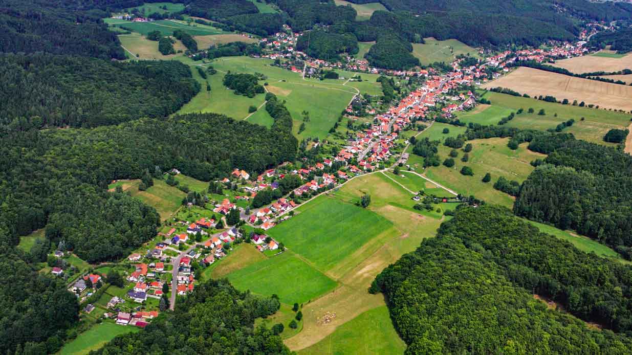 Mosbach im Thüringer Wald am Rennsteig